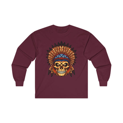 Indian Skull Illustration - Mleem