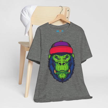 Vibrant Gorilla Graphic Tee - Unisex Short Sleeve T-Shirt