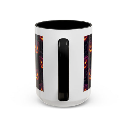 Halloween Pumpkin Coffee Mug, Spooky Ceramic Cup, Fall Decor, Autumn Gift, Halloween Party Essential, Seasonal Drinkware