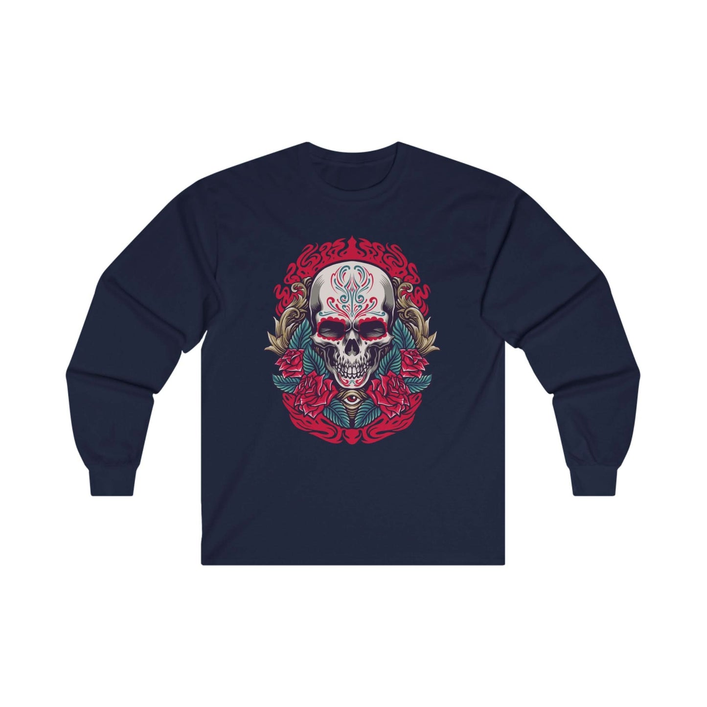 Dia De Los Muertos Mexican Skull - Mleem
