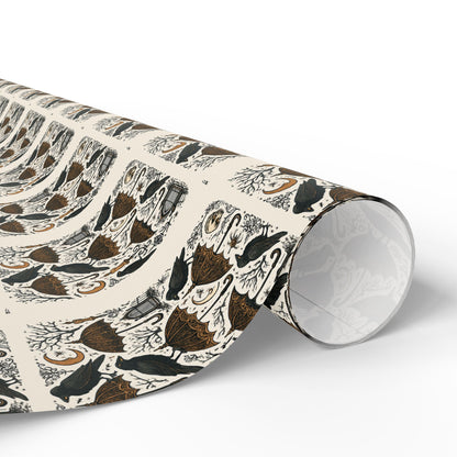 Elegant Eco-Friendly Wrapping Paper, Gift Wrap for Holidays, Birthdays, Eco-Conscious Gifts, Decorative Paper, Festive Wrap