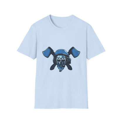 Bearded Skull With Ax - Mleem