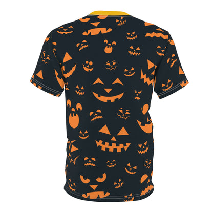 Halloween Unisex Tee, Pumpkin Theme Shirt, Spooky Fall Apparel, Trick or Treat Outfit, Halloween Costume Alternative