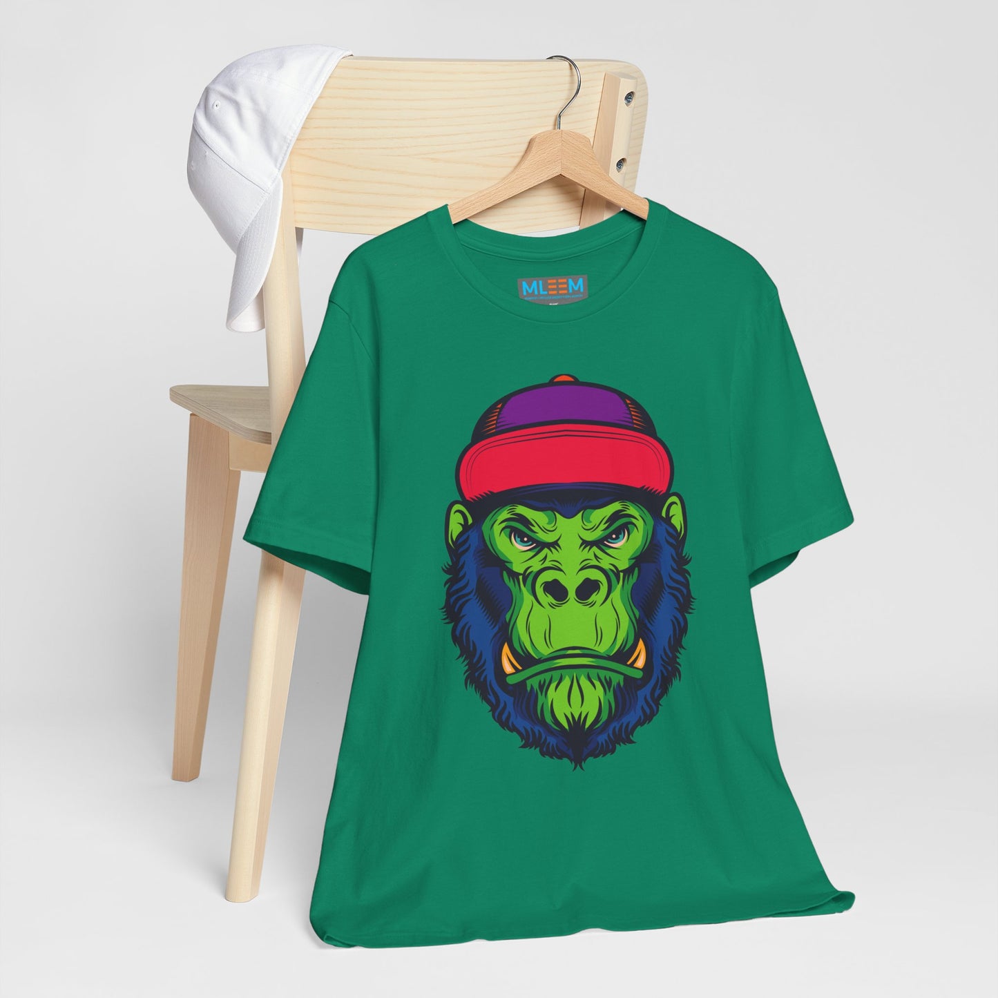 Vibrant Gorilla Graphic Tee - Unisex Short Sleeve T-Shirt