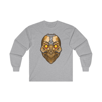 Skull Robot Head Mascot - Mleem