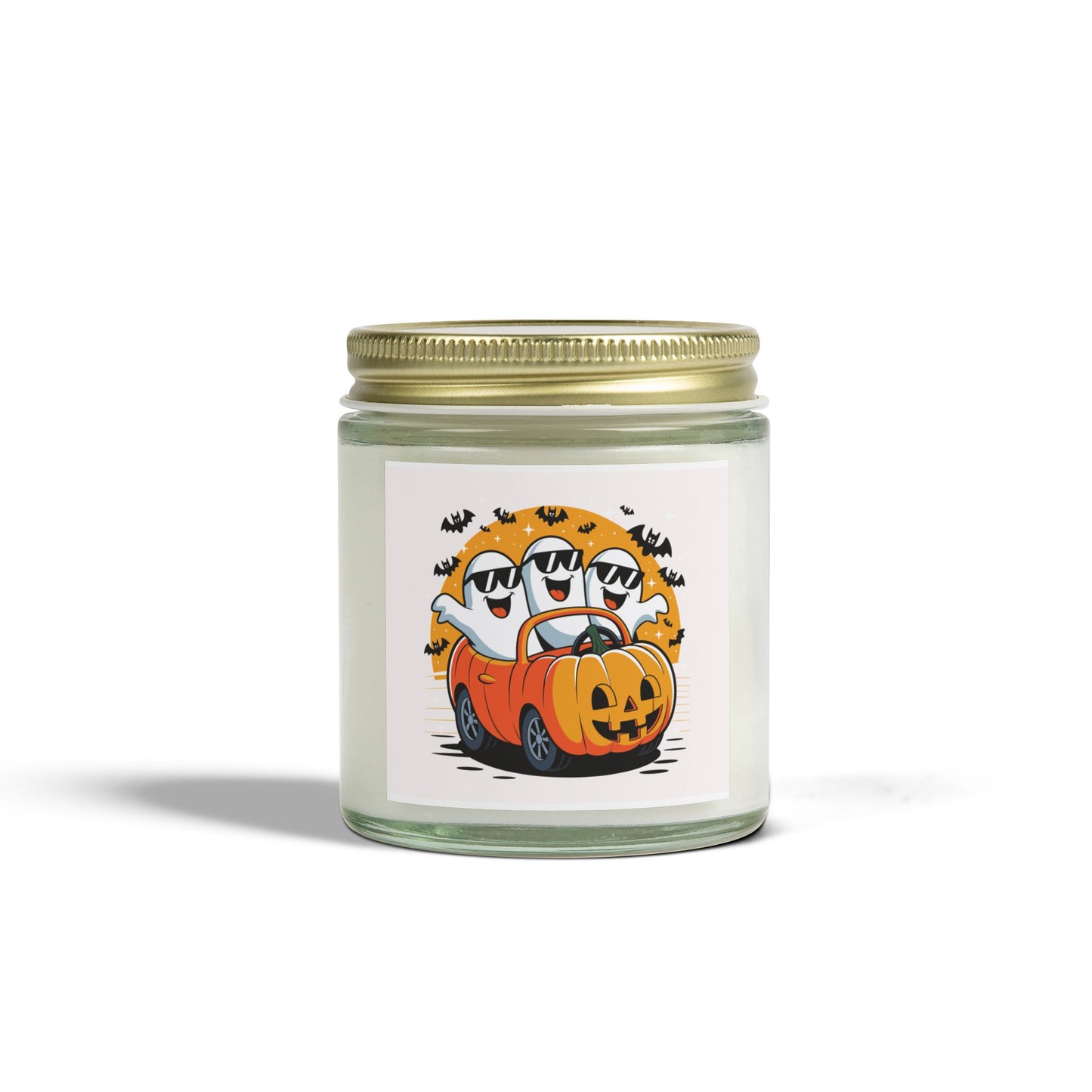 Halloween Scented Candle, Ghost and Pumpkin Car Decor, Fall Home Decor, Spooky Gifts, Aromatic Candle, Cozy Atmosphere
