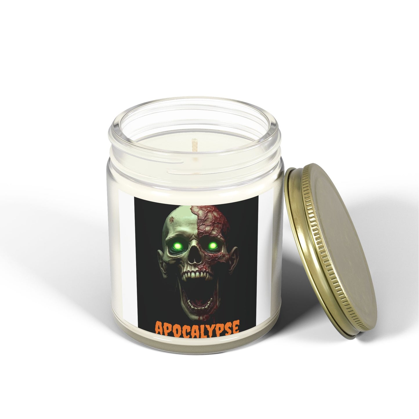 Halloween Scented Candles - Apocalypse Theme, Candle for Spooky Decor, Soy Wax Candle, Unique Gift, Fragrant Candle for Fall