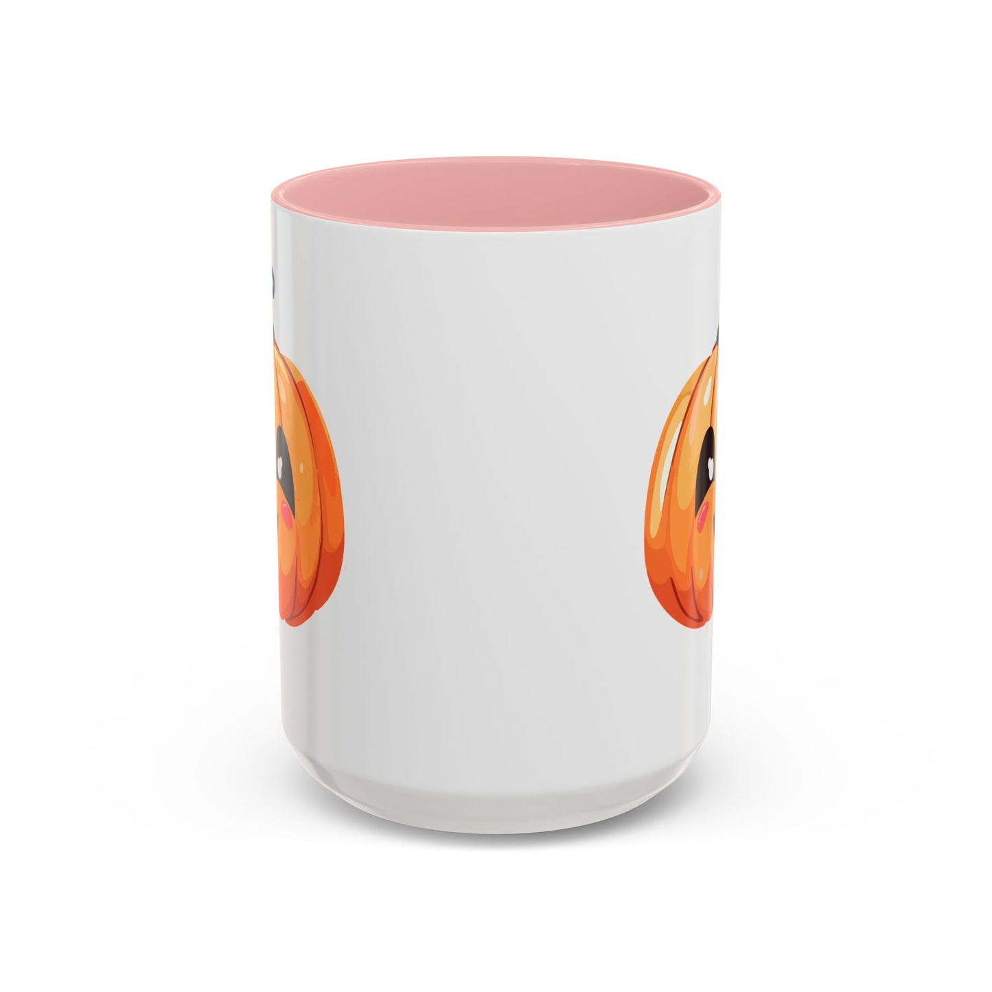 Cute Pumpkin Accent Coffee Mug for Fall, Halloween Decor, Gift for Coffee Lovers, Autumn Kitchenware, Seasonal Drinkware