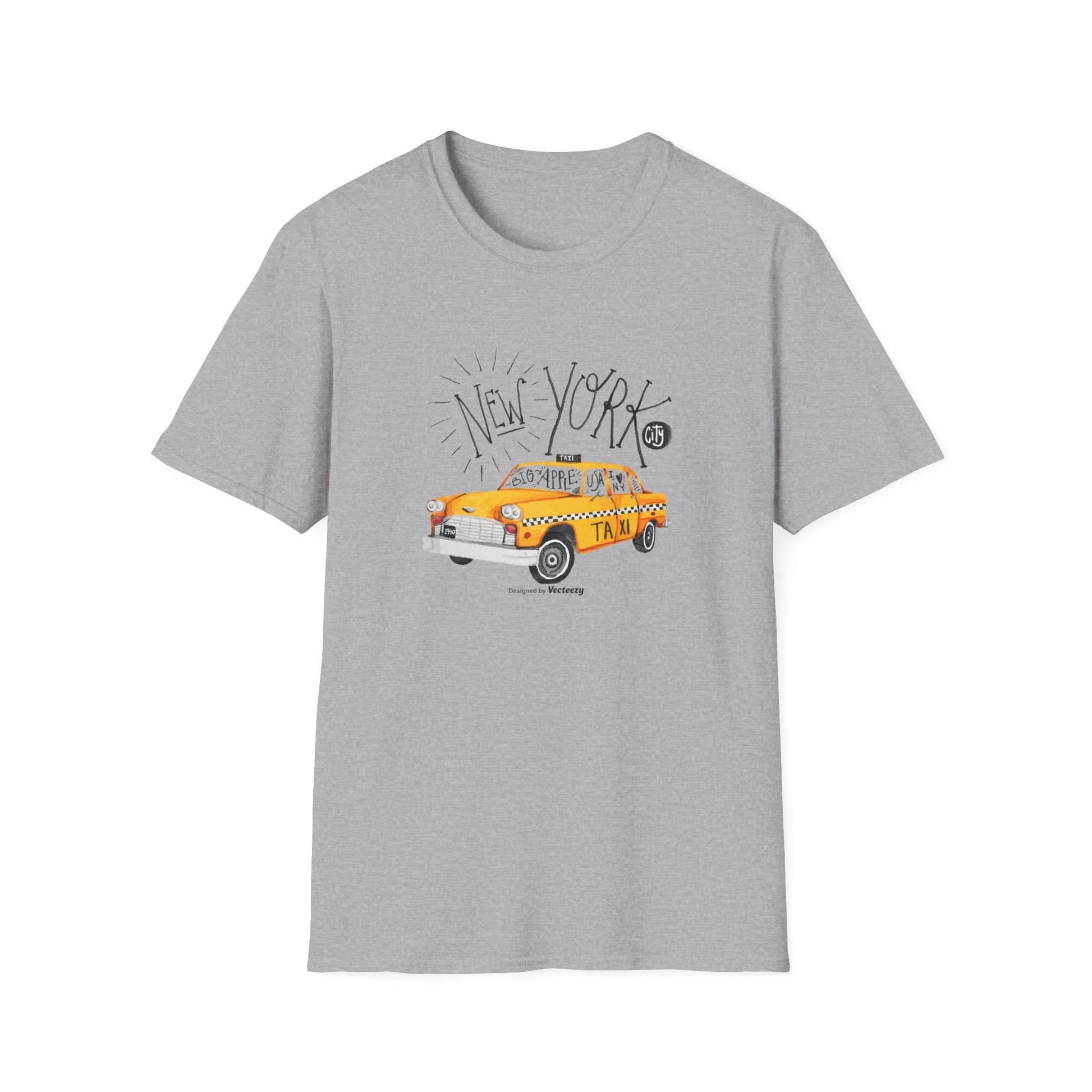 New York Taxi Watercolor - Mleem