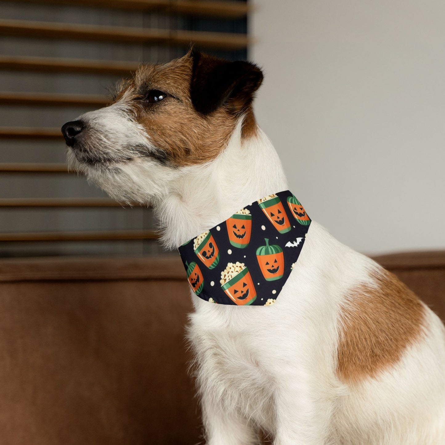 Festive Pet Bandana Collars for Halloween, Dog Accessory, Pet Costume, Fall Decor, Dog Fashion, Trick or Treat