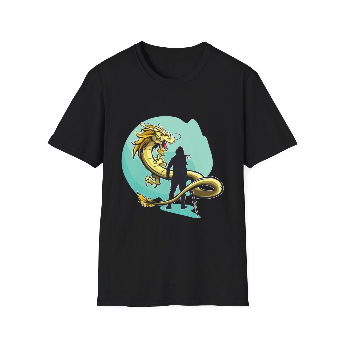 Swordsman Challenging The Dragon - Mleem