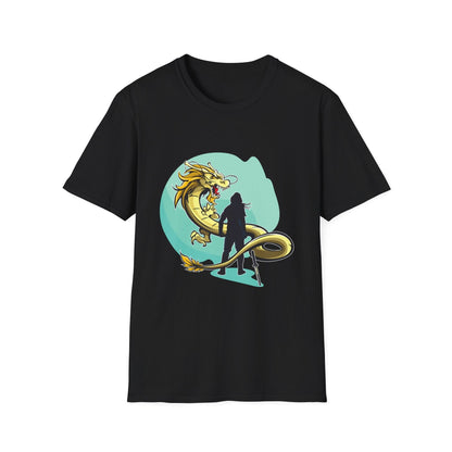Swordsman Challenging The Dragon - Mleem