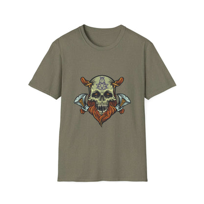 Viking Skull Warrior with Axe - Mleem