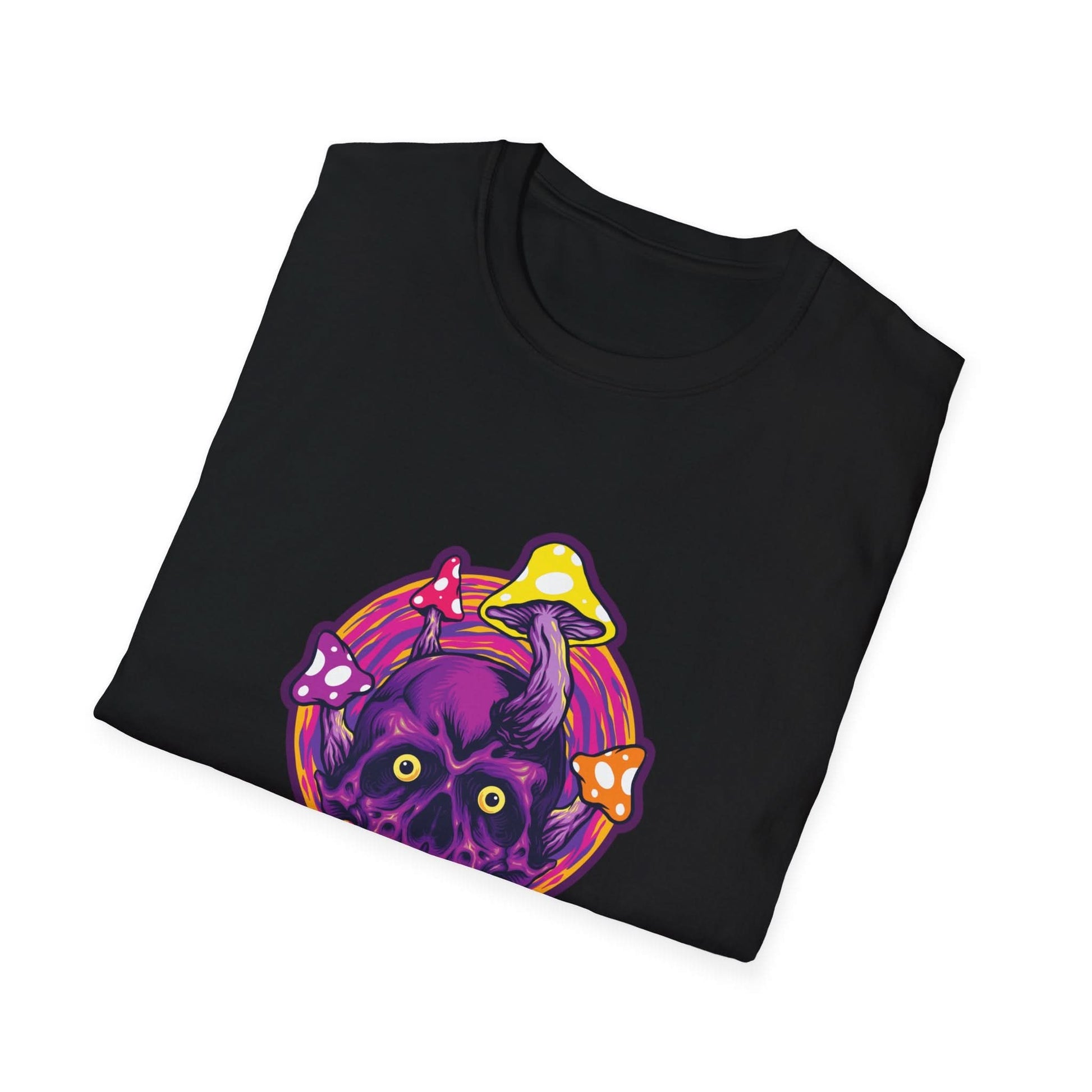 Psychedelic Skull Trippy Fungus - Mleem