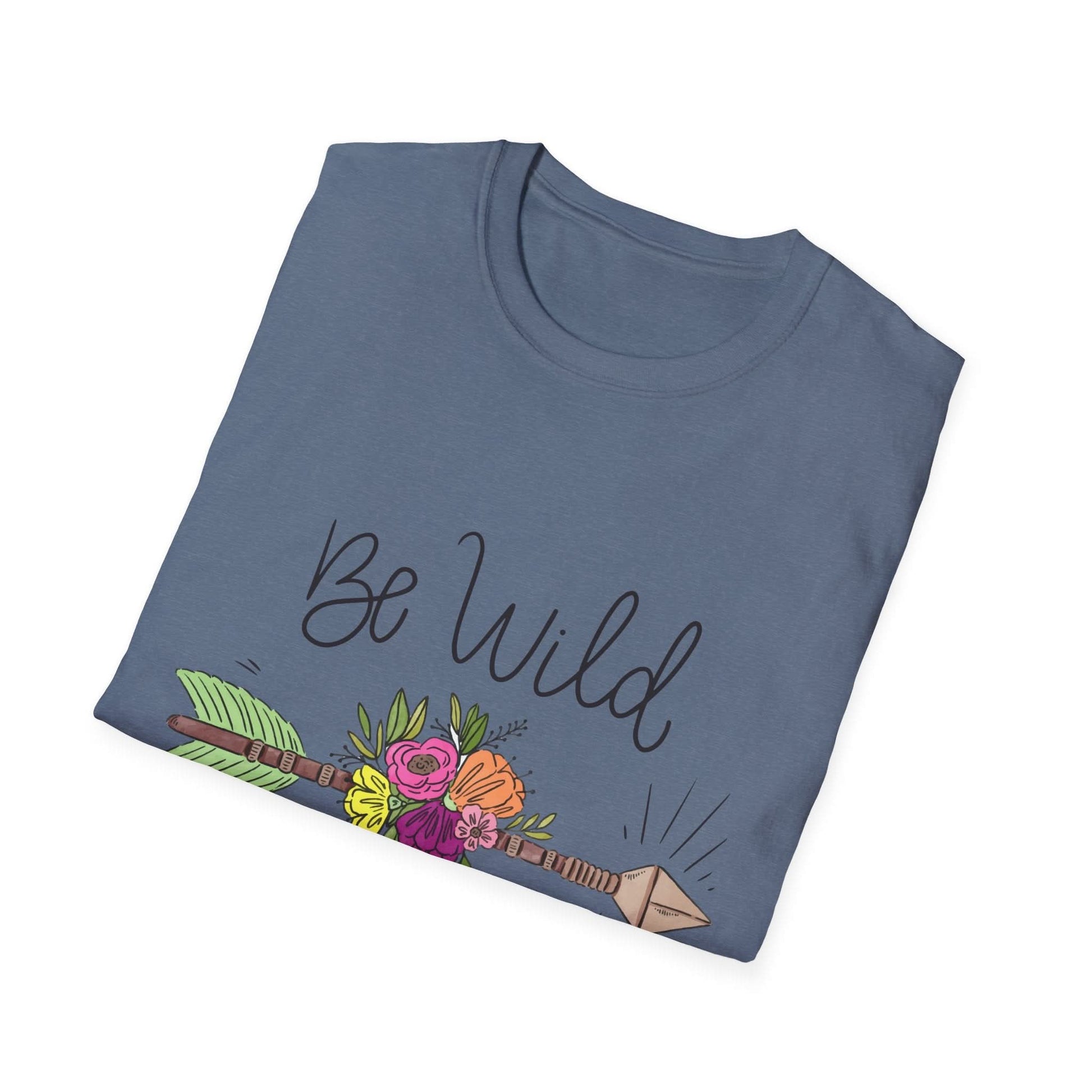 Be Wild Be Brave Flower Arrow - Mleem