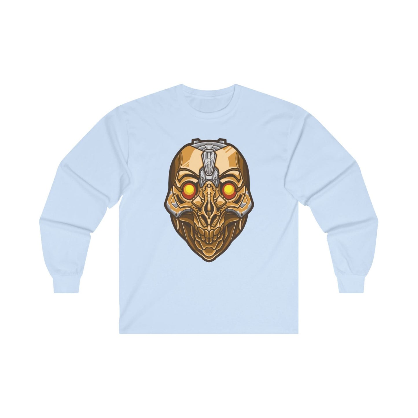 Skull Robot Head Mascot - Mleem