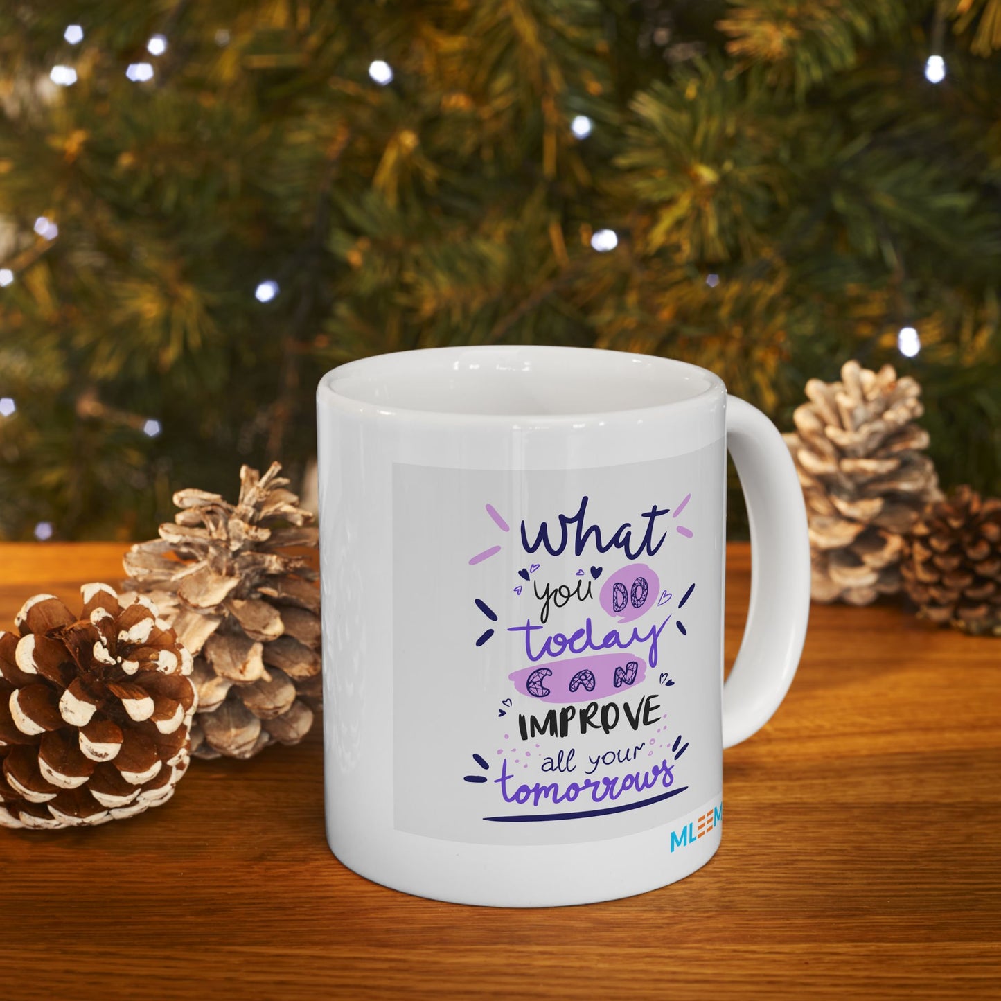 MLEEM - Floral Ceramic Mug