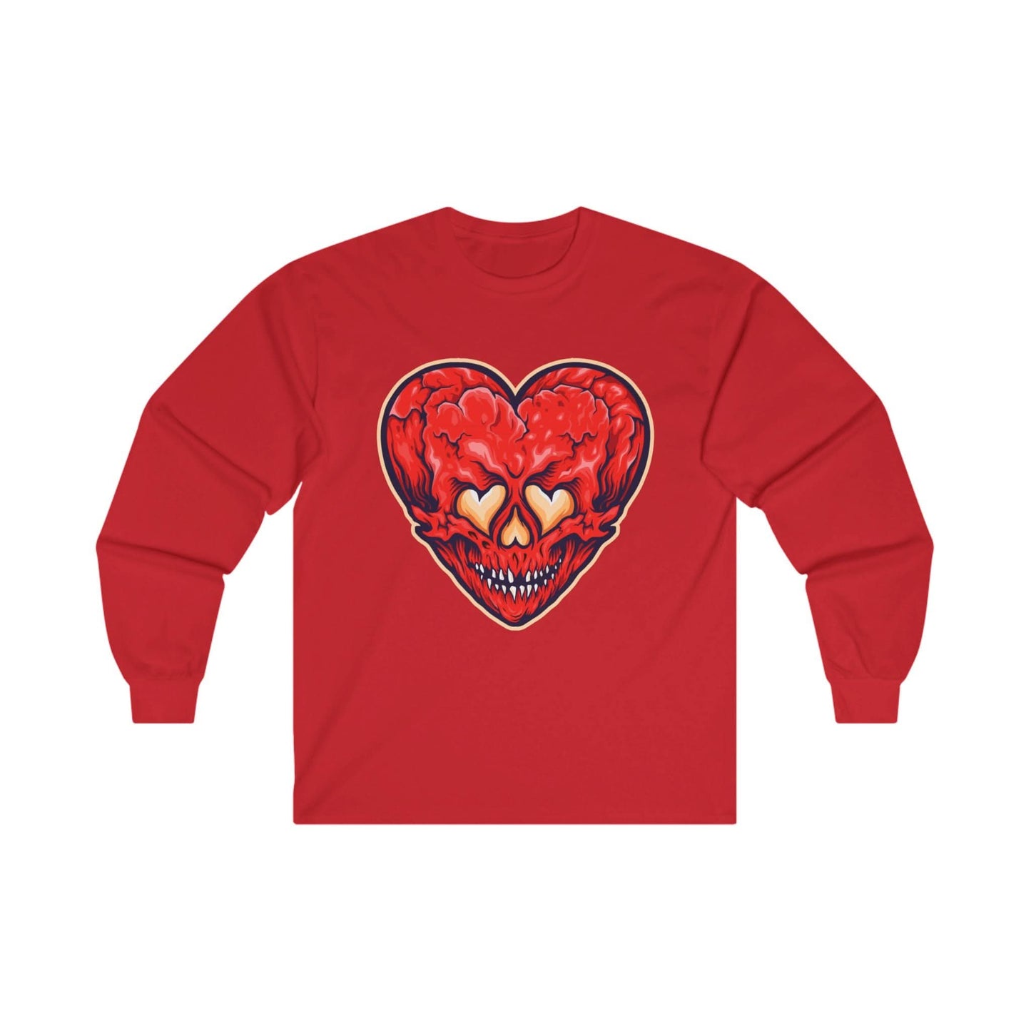 Cracked Heart Love Skull - Mleem