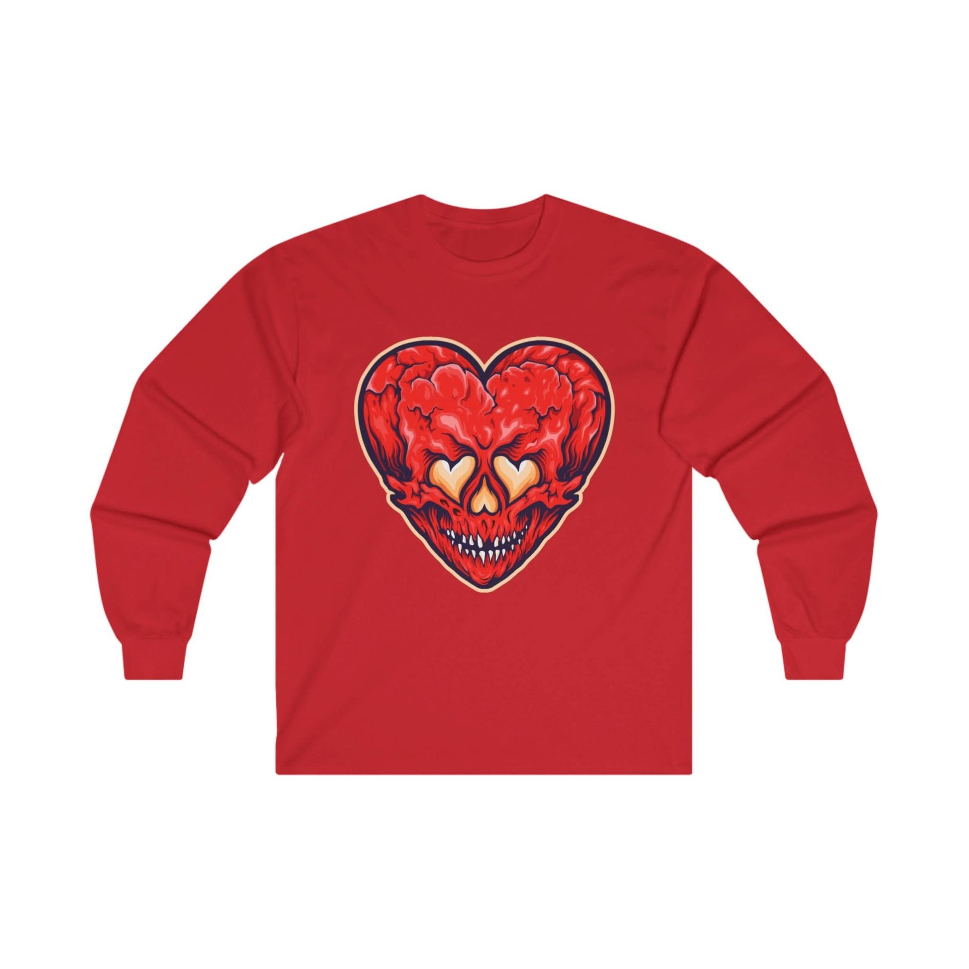 Cracked Heart Love Skull - Mleem