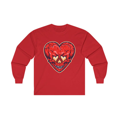 Cracked Heart Love Skull - Mleem