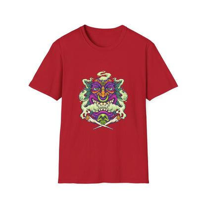 Smoking Hawaiian Tiki Weed Leaf - Mleem