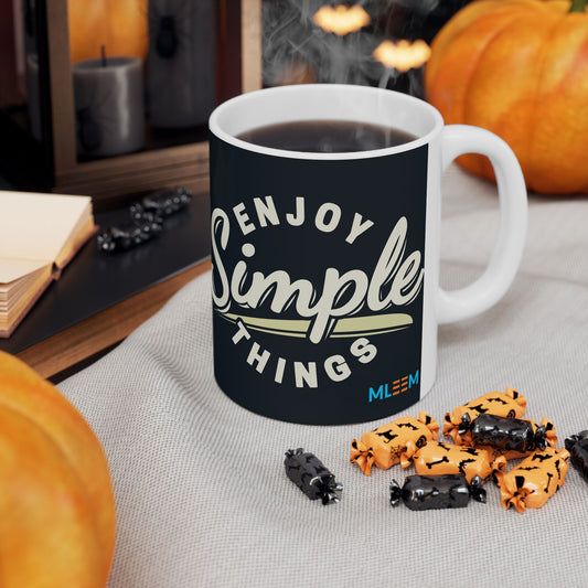 Enjoy Simple Things Ceramic Mug