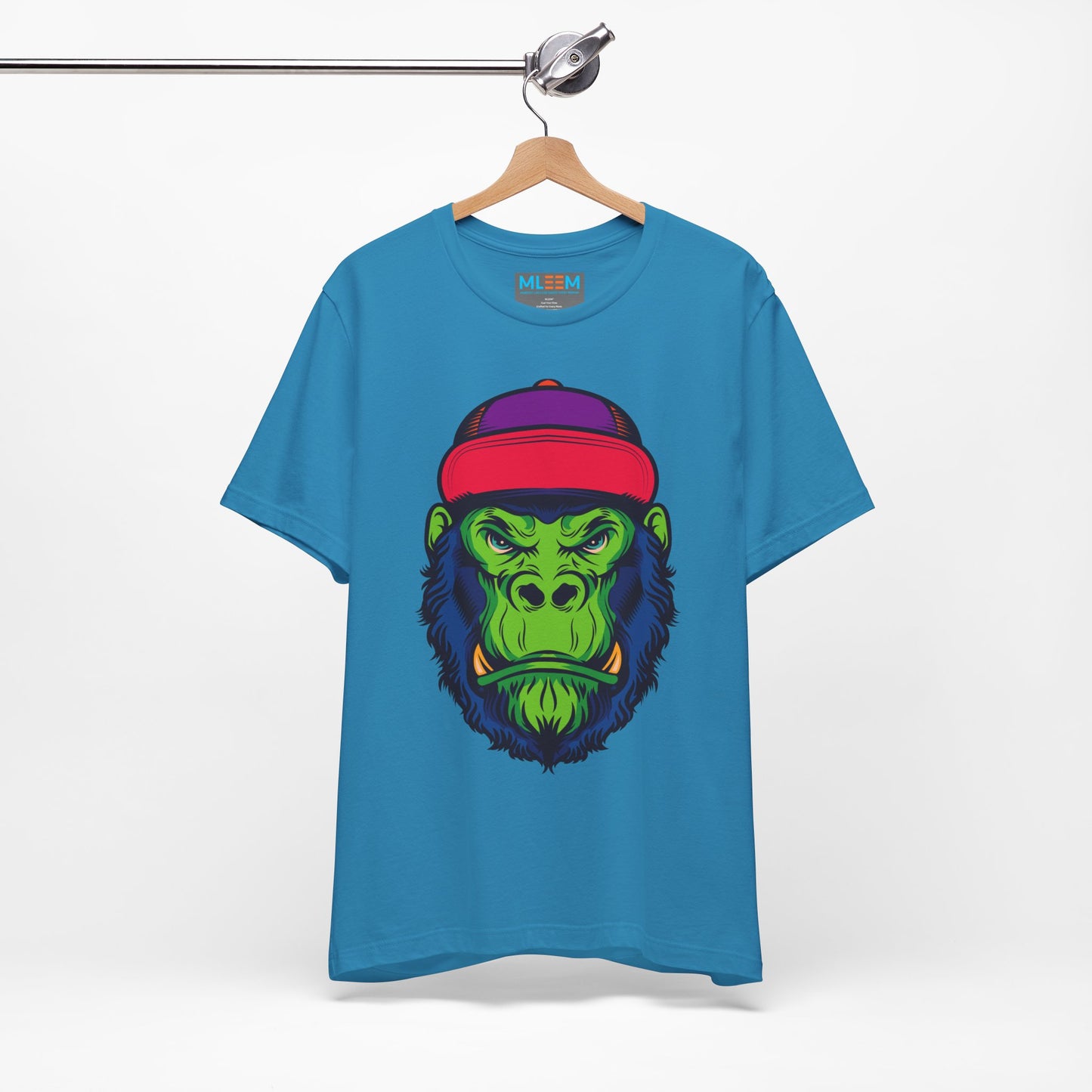 Vibrant Gorilla Graphic Tee - Unisex Short Sleeve T-Shirt