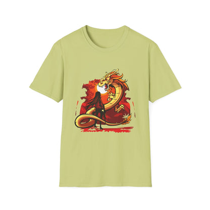 Girl Facing A Dragon - Mleem