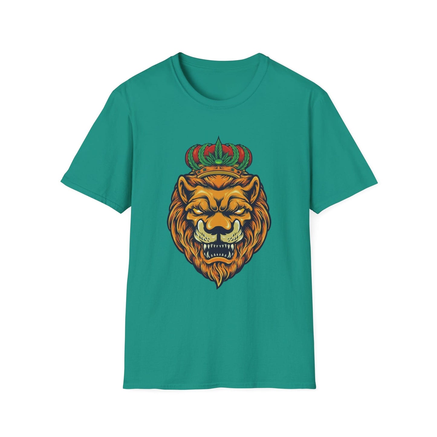 Angry Lion Head with Crown - Mleem