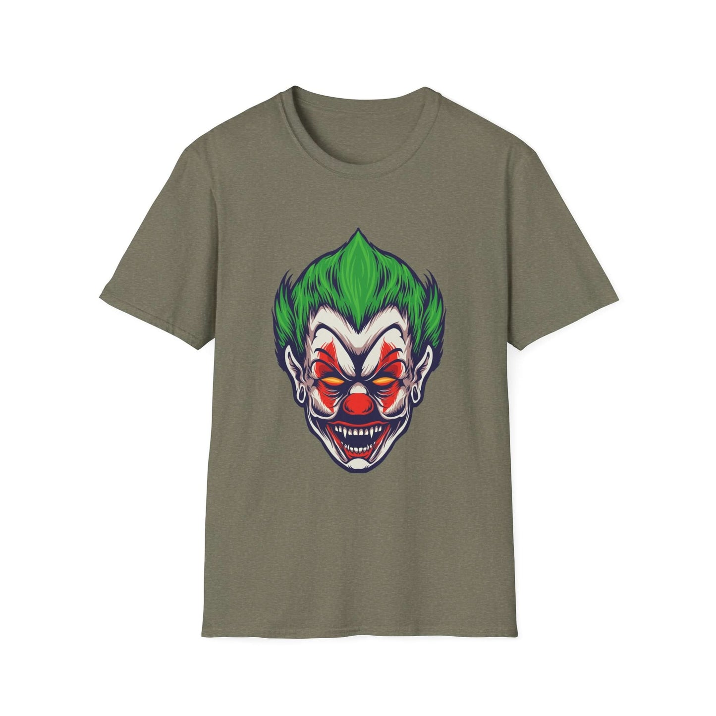 Angry Joker Clown Illustration - Mleem