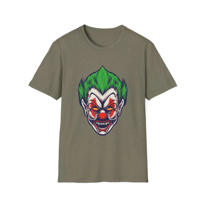 Angry Joker Clown Illustration - Mleem
