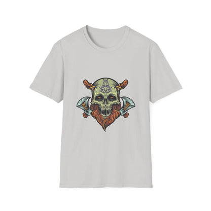 Viking Skull Warrior with Axe - Mleem