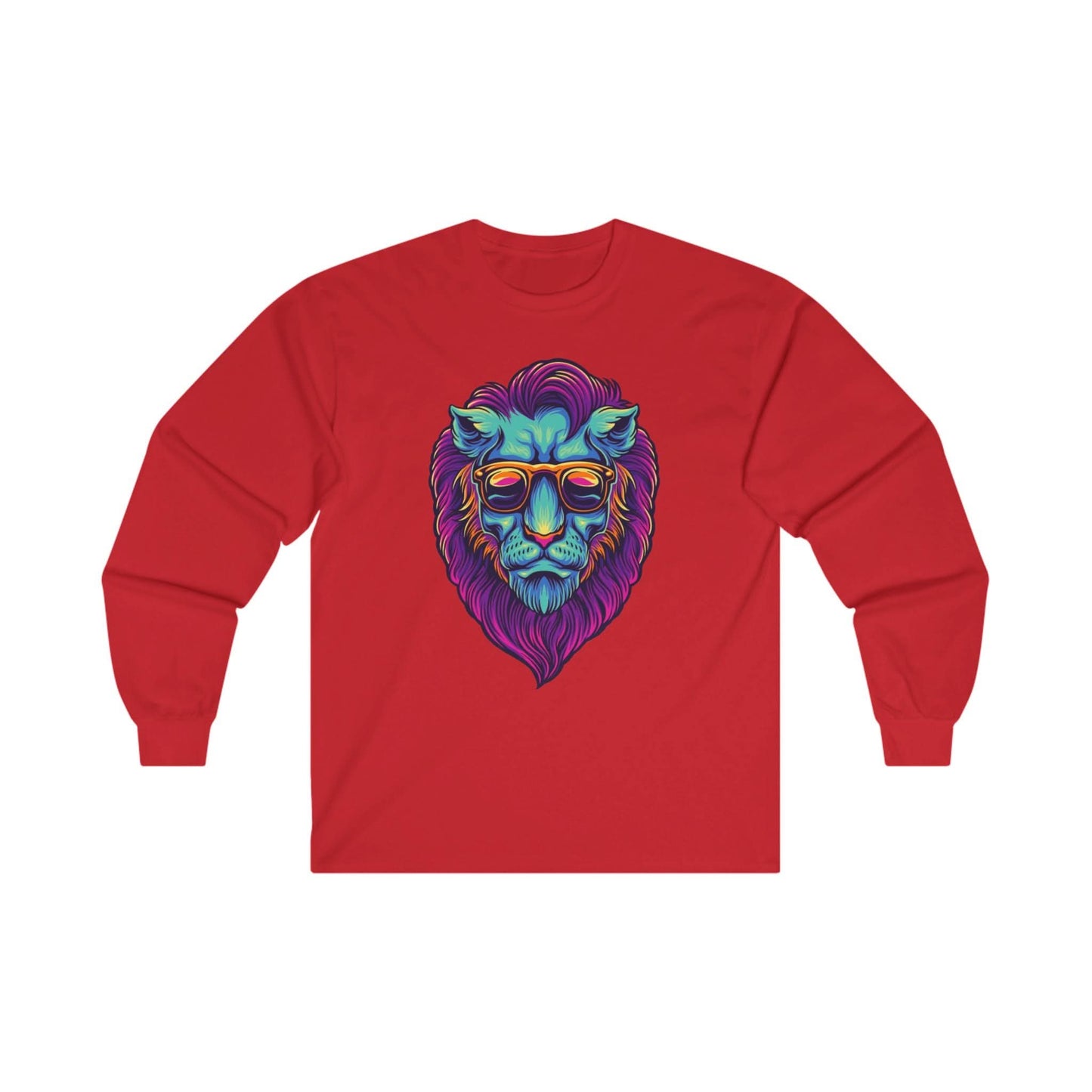 Lion Head With Sunglasses - Mleem