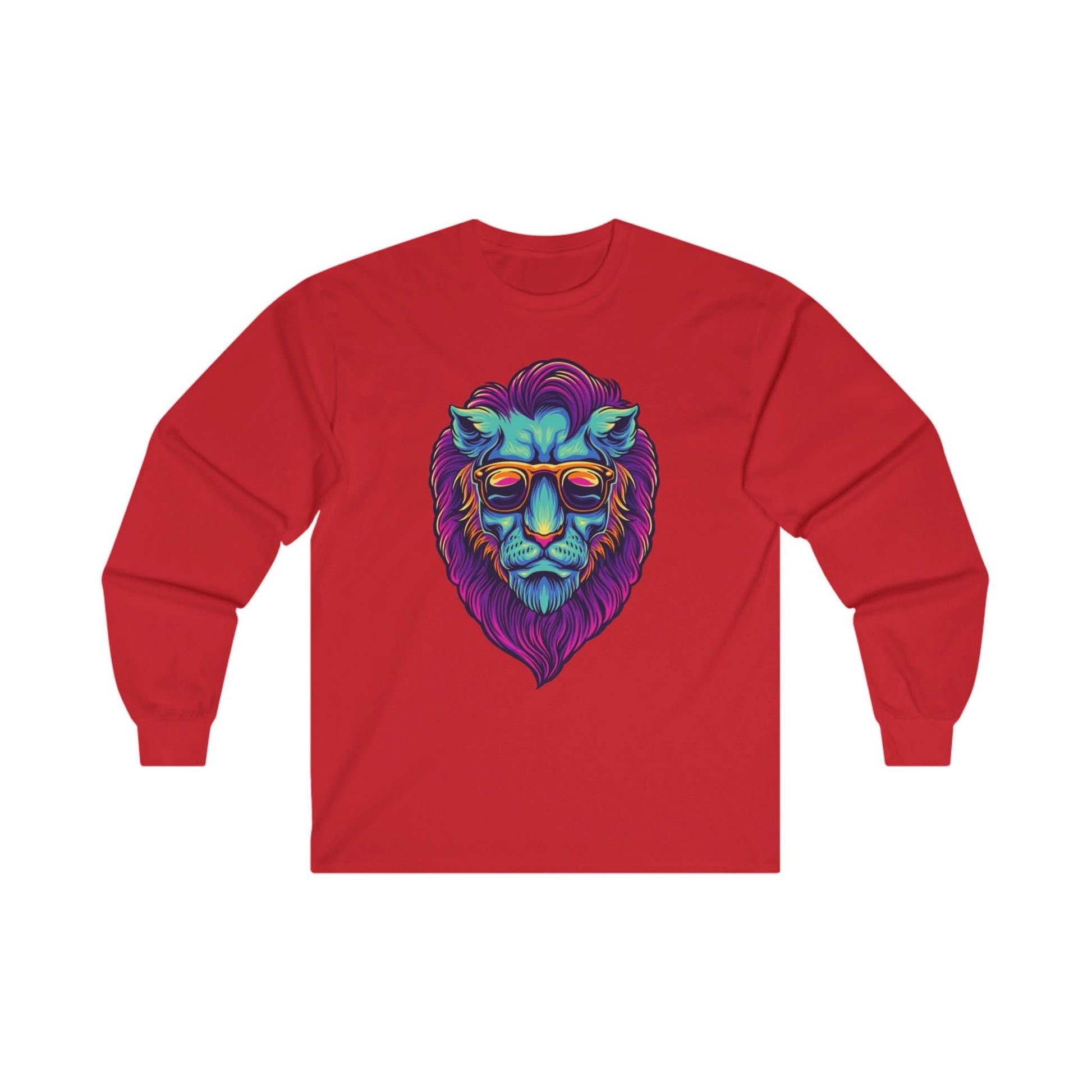 Lion Head With Sunglasses - Mleem