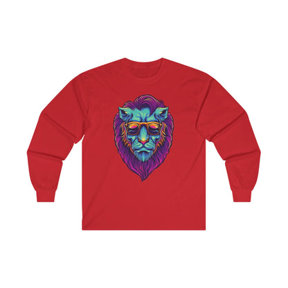 Lion Head With Sunglasses - Mleem