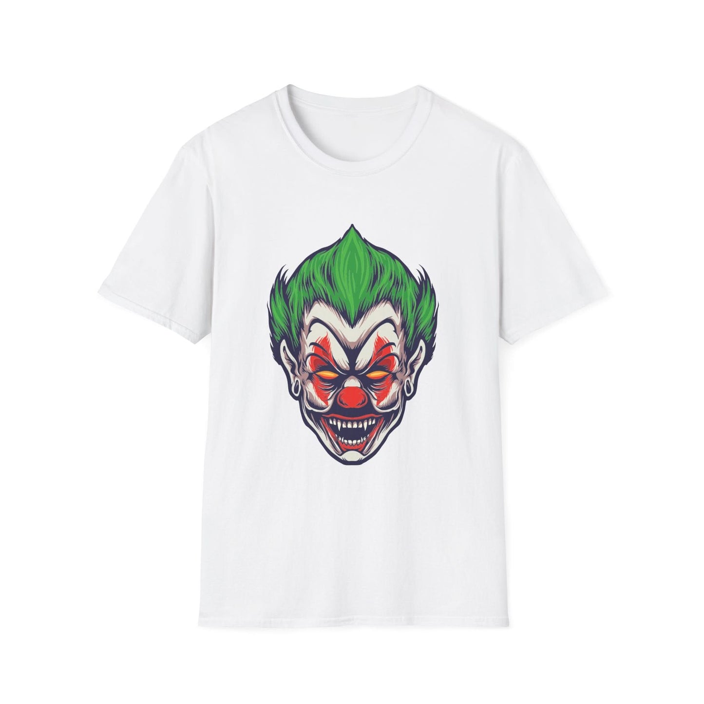 Angry Joker Clown Illustration - Mleem
