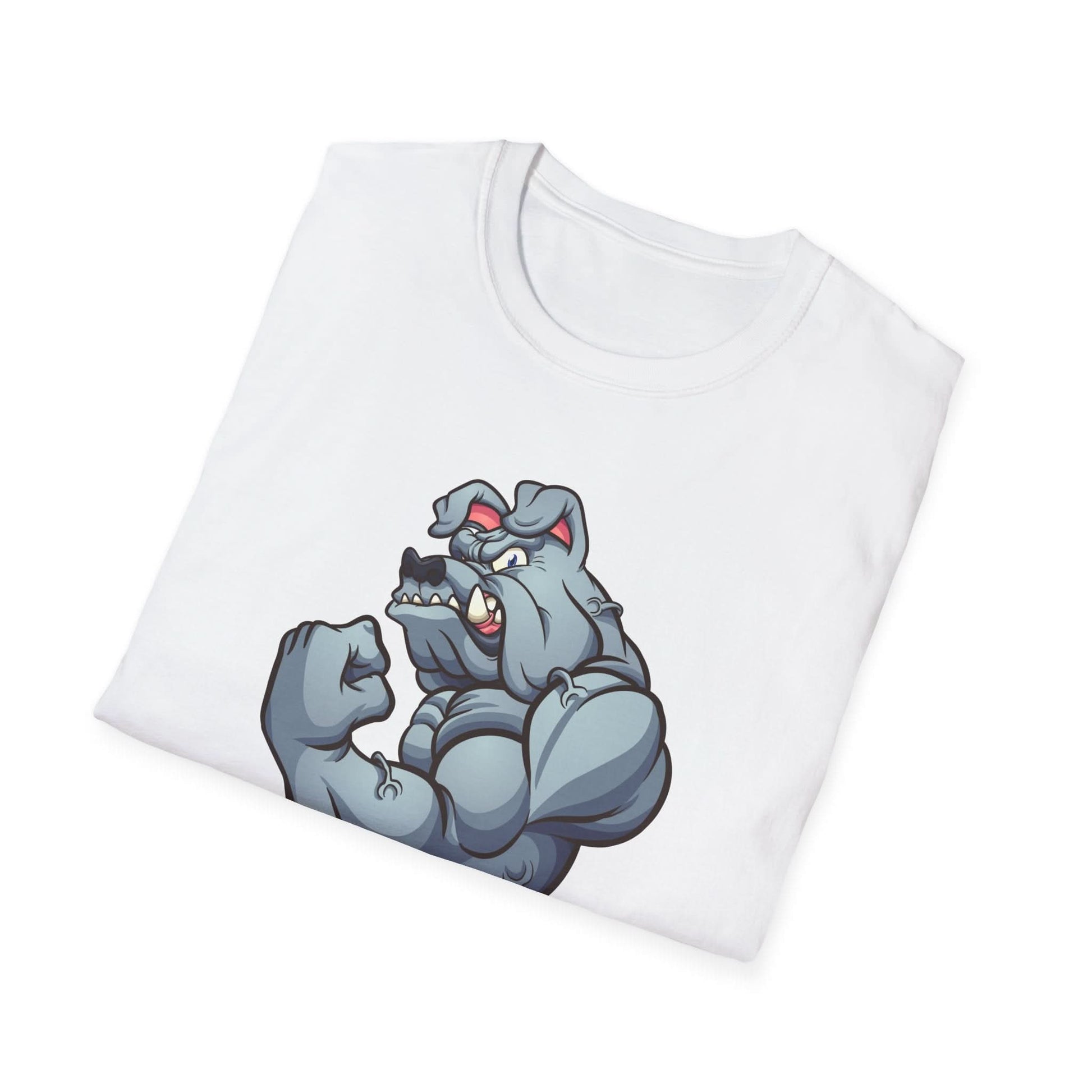 Buldog Bicep Mascot - Mleem