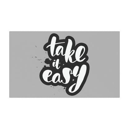 Take It Easy Car Magnet – Fun Auto Decor, Gift for Drivers, Road Trip Decal, Inspirational Vehicle Magnet, Easygoing Vibes