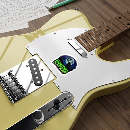 Fun Monster Die-Cut Stickers for Halloween Vibes, Laptop Decor, Gift for Teens, Party Decorations, Spooky Home Accessories