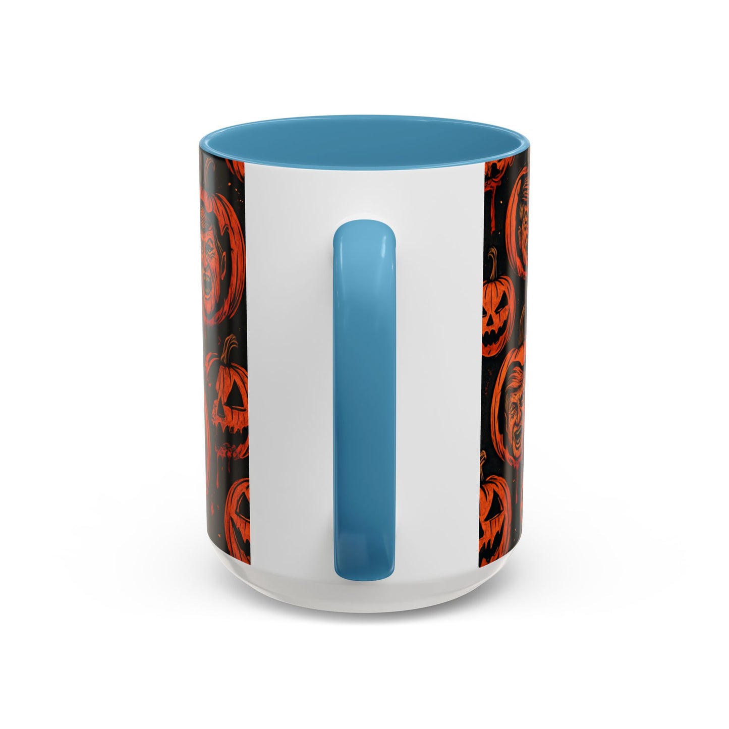 Spooky Pumpkin Faces Coffee Mug | Halloween Gifts, Funny Coffee Cup, Whimsical Mug, Holiday Decor, Unique Gifts