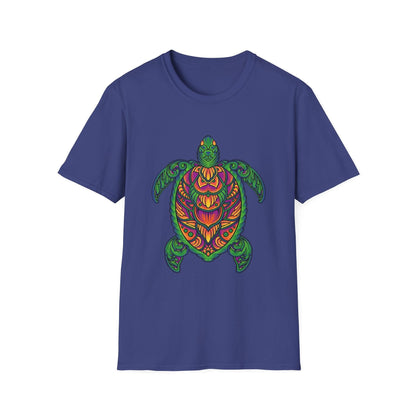 Turtle Floral Vintage Ornament - Mleem