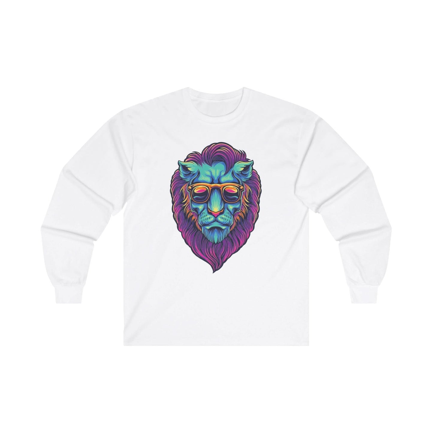 Lion Head With Sunglasses - Mleem