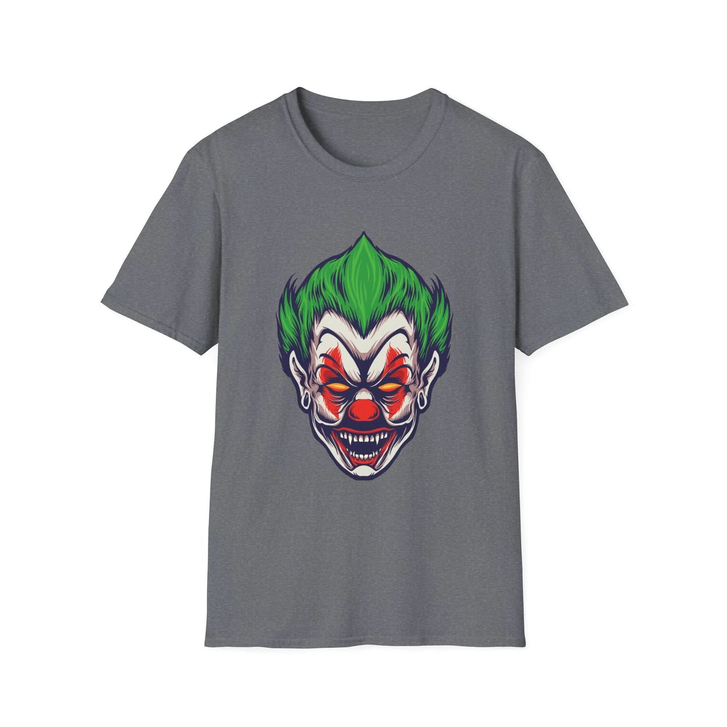 Angry Joker Clown Illustration - Mleem