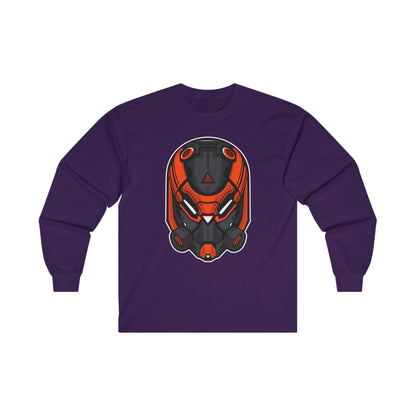 Orange Robot Head - Mleem