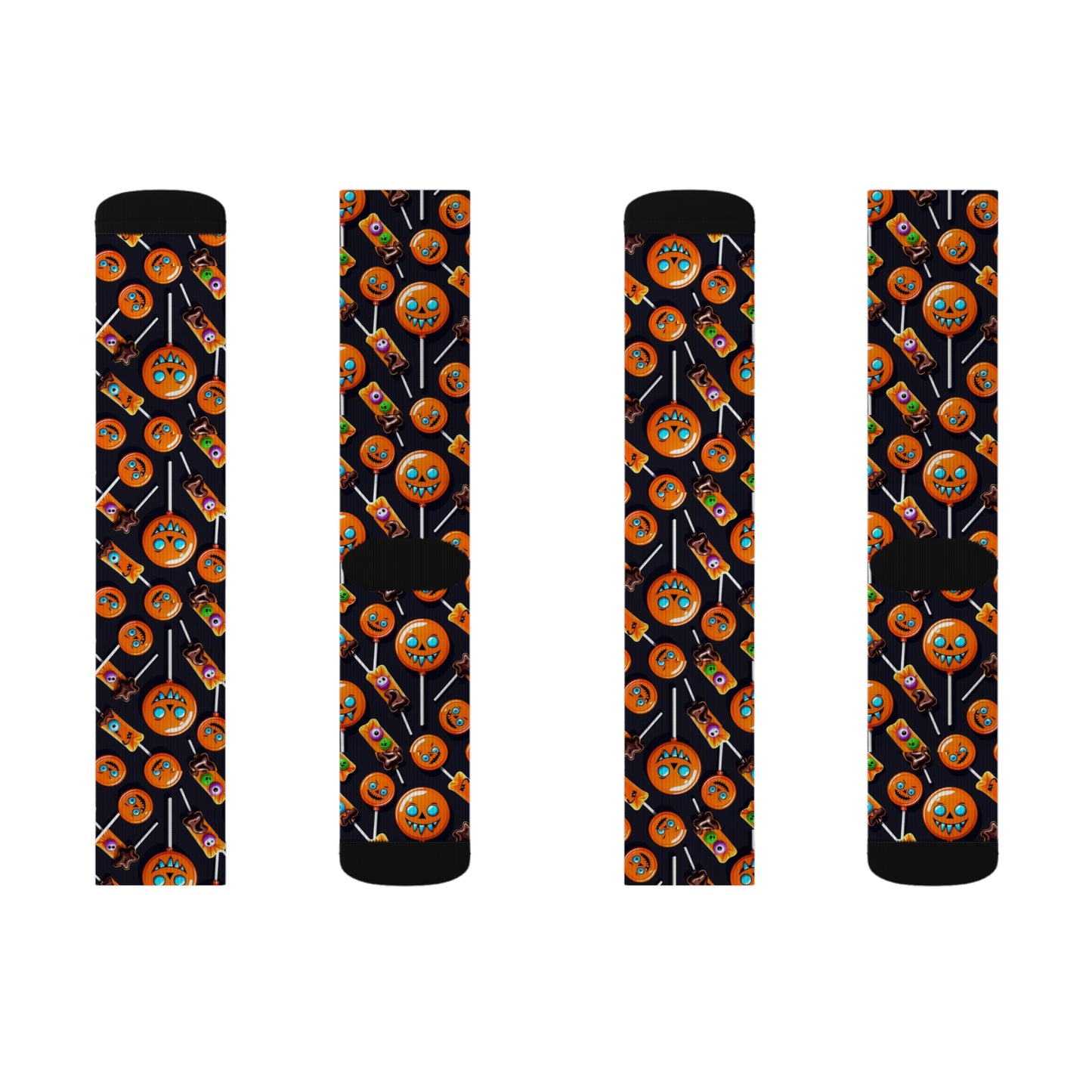 Spooktacular Halloween Socks, Fun Holiday Gift, Pumpkin Patterned Socks, Cozy Everyday Wear, Unique Fashion Accessory