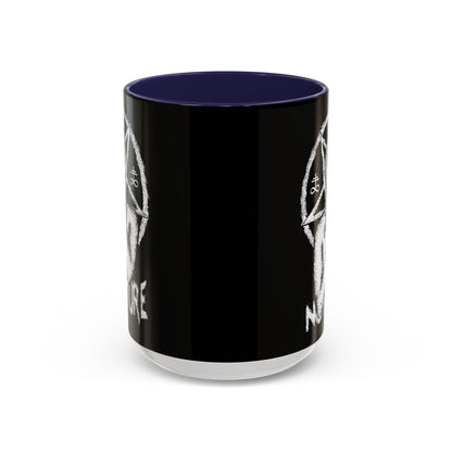 Gothic Ceramic Coffee Mug – Dark Art, Unique Gift, Halloween Decor, Witchy Vibe, Spooky Homeware