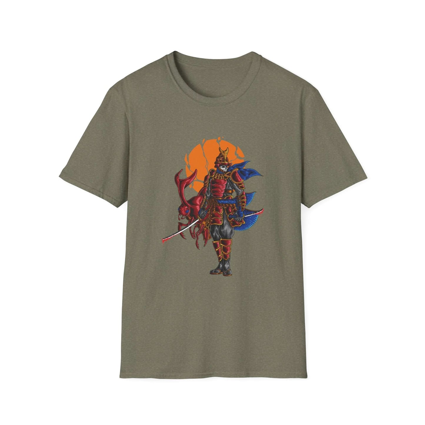 Insect Red Japan Samurai
