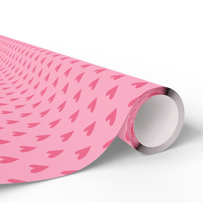Valentine's Day Gift Wrap, Heart Pattern Wrapping Paper, Cute Pink Gift Wrap, Party Supplies, Birthday Wrapping Paper, Holiday Wrap