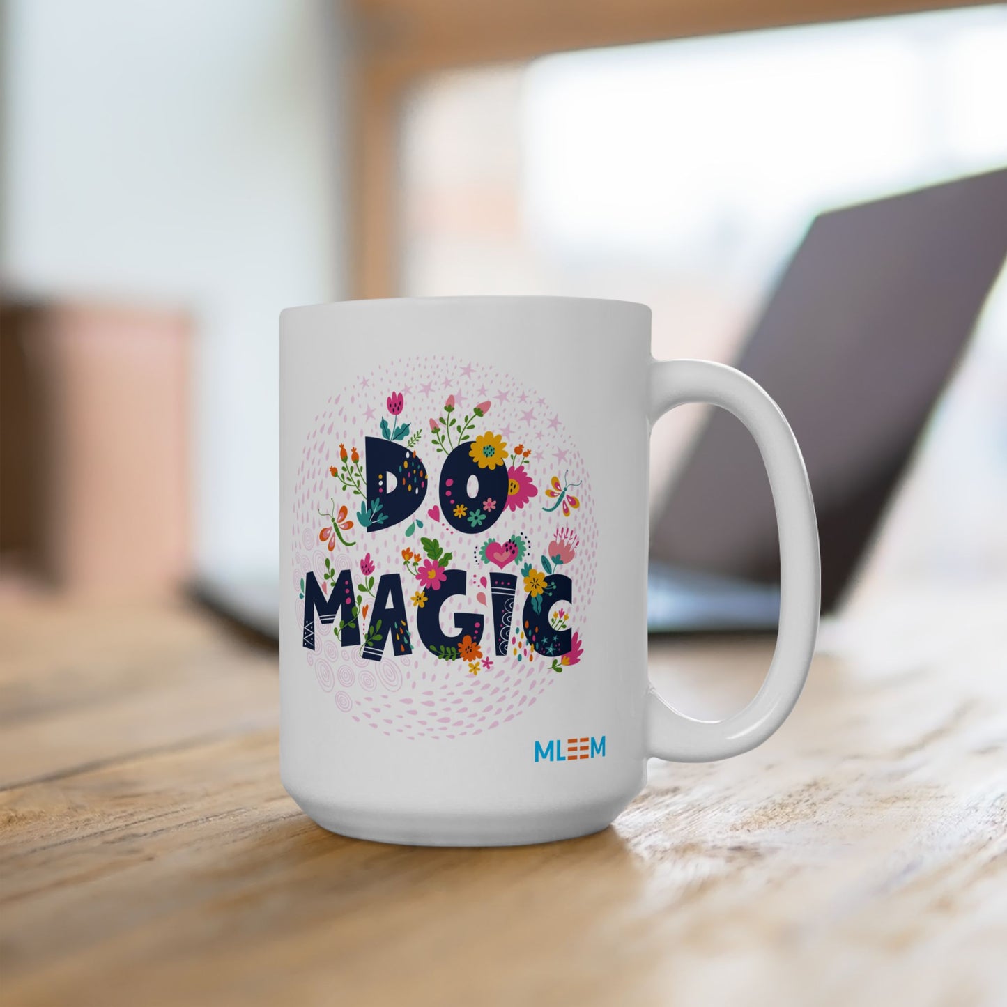 Colorful Floral Mug