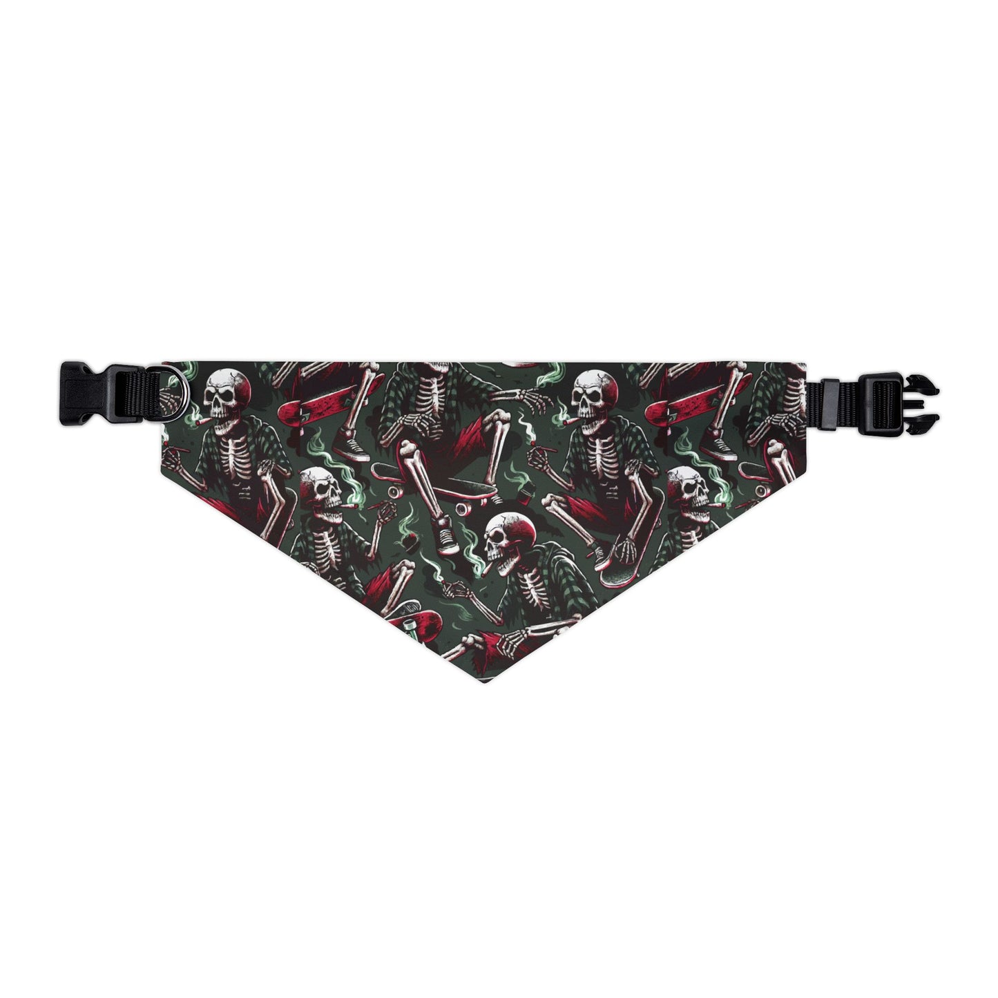 Spooky Skeleton Pet Bandana Collar | Halloween Dog Accessory, Cute Pet Costume, Skull Print Dog Bandana, Festive Dog Gear, Pet [...]